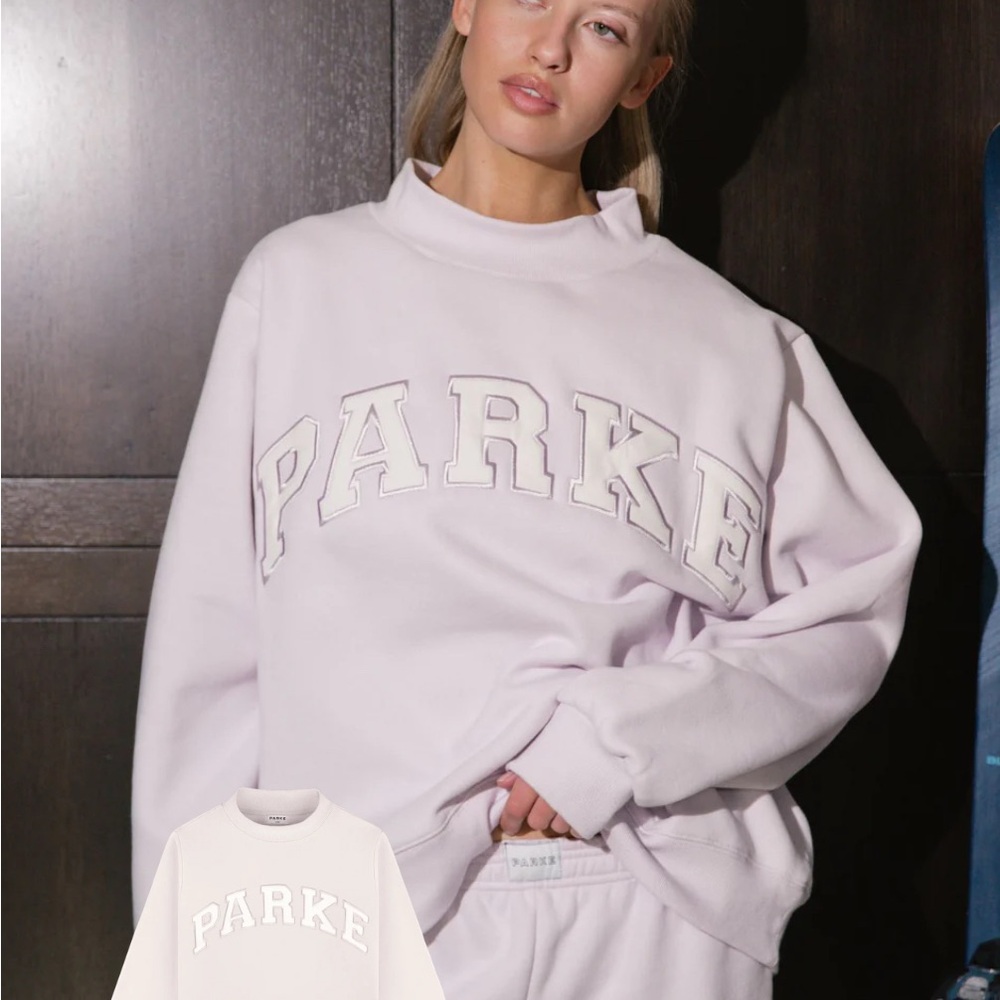Parke Women's White Sweatshirt